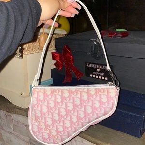 Dior mini saddle bag